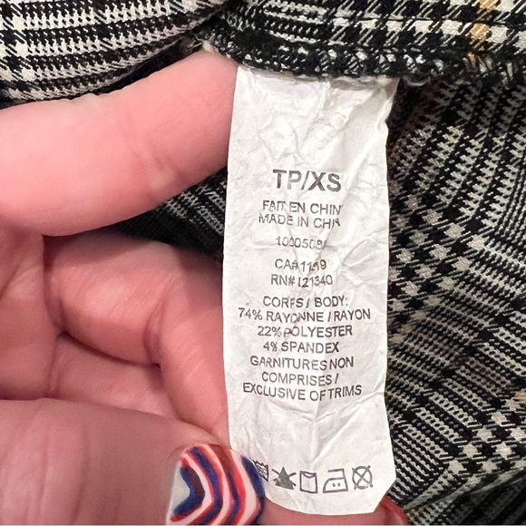 Garage “As If” Plaid Mini Skirt | Size XS - Picture 11 of 12